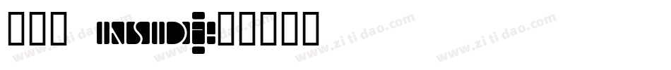 局外人 Inside字体转换
